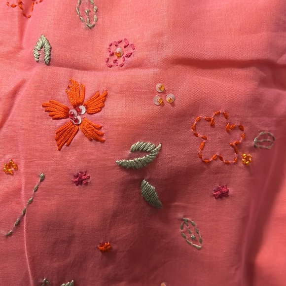 Vintage Tahari size 12 100% cotton but looks like fine silk. - Picture 3 of 6